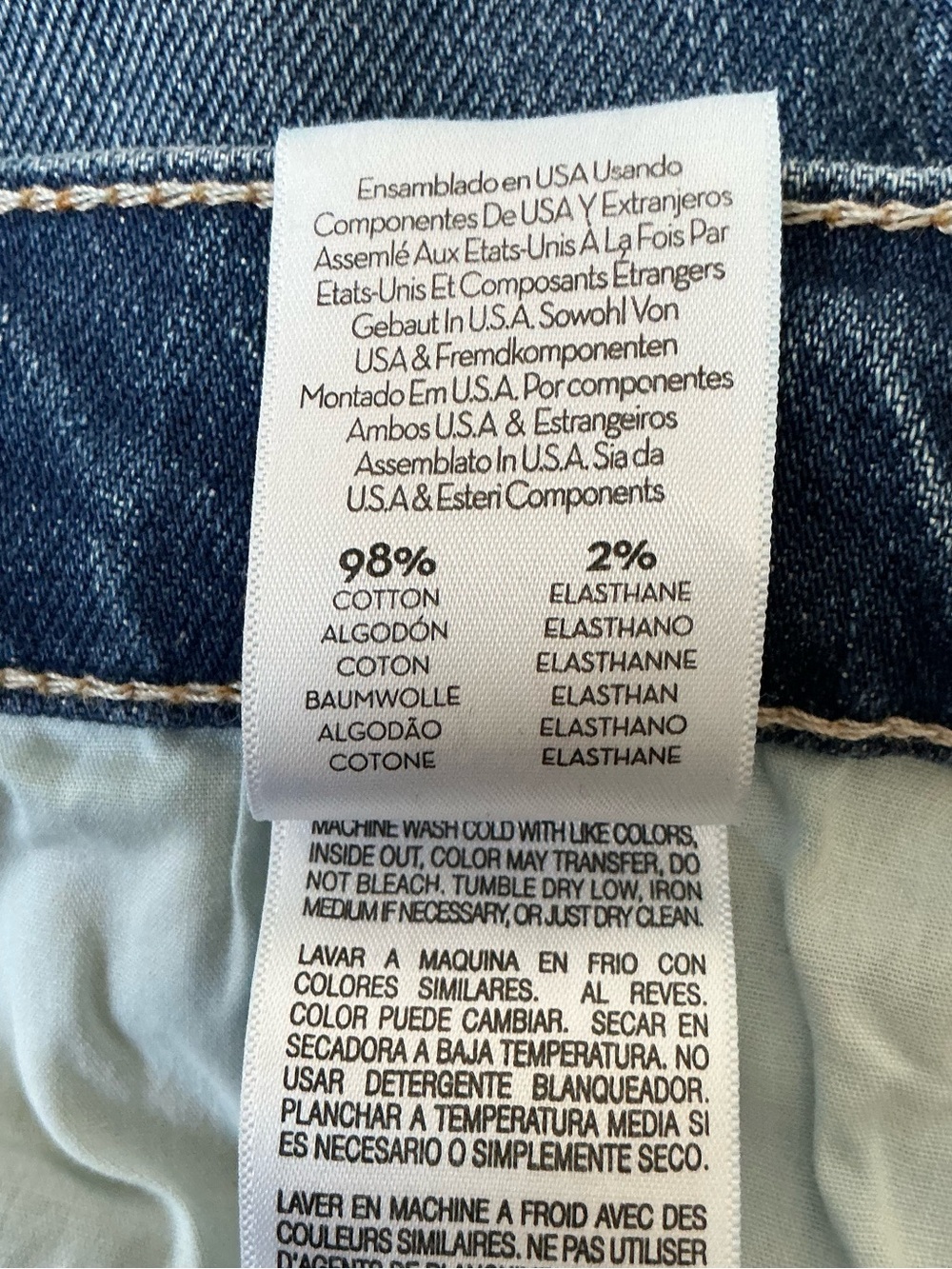 MOTHER SUPERIOR Jeans Hustler Flood Fray Beer Me Blue Size w7 - Picture 12 of 16